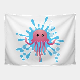 Jellyfish  Art Tapestry