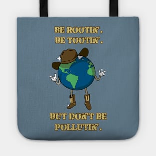 Rootin Tootiun Cowboy Globe Tote