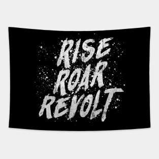 RISE ROAR REVOLT Tapestry