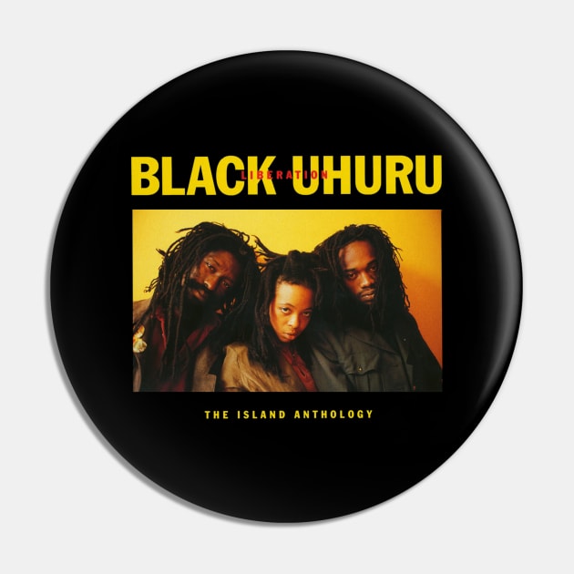 Black Uhuru Island Anthology Pin by flouhut