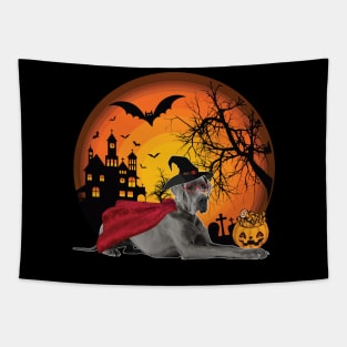 Happy Halloween Great Dane Dogs Halloween Gift Tapestry