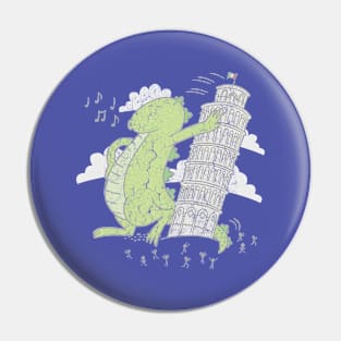 OOOPS DINO DISASTER Pin