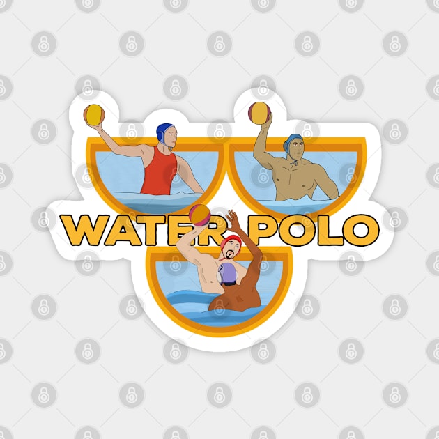 Water Polo Magnet by DiegoCarvalho