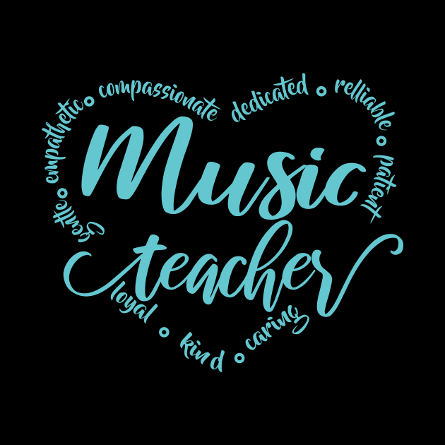 music teacher appreciation gift by MoodPalace