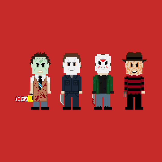 8-Bit Monsters by Alcreed