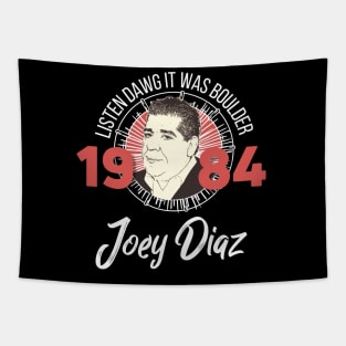 Joey Diaz Boulder 1984 Tapestry