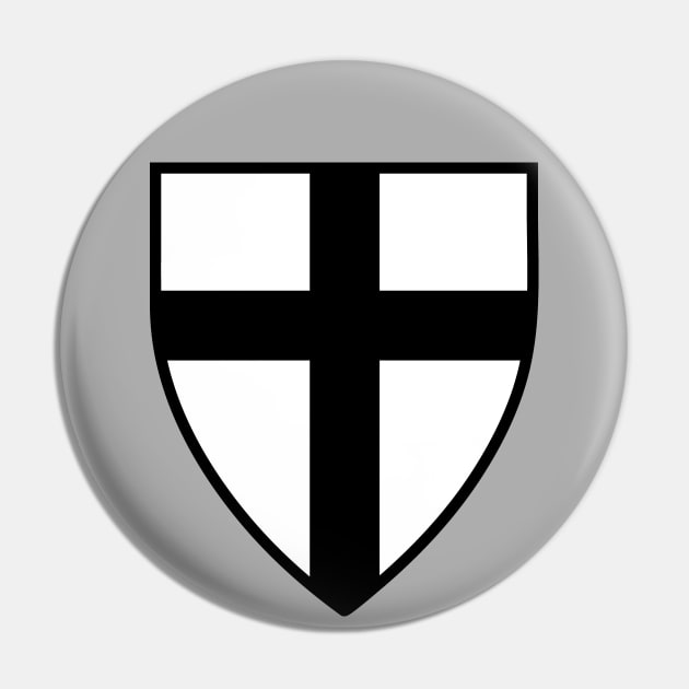 Teutonic Knights Shield   (normal) Pin by Illustratorator