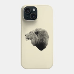 Lion portrait Phone Case