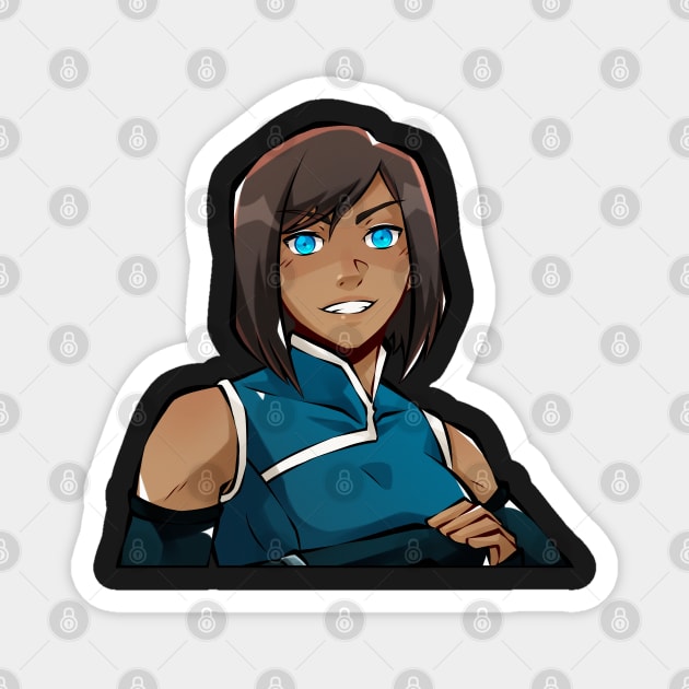 Korra, The Legend of Korra Magnet by HeyMrDeath