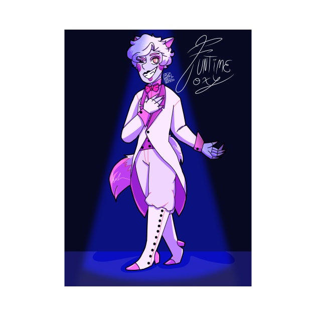 Funtime Foxy Gijinka by spaceagebarbie