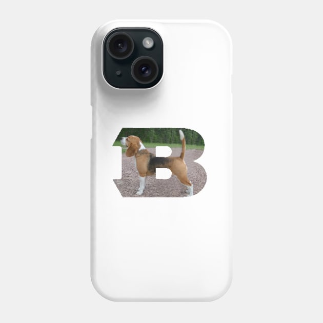 Beagle in B Phone Case by Wanderingangel