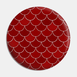 Red Dragon Scales Pin