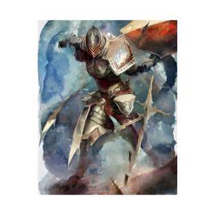 Watercolor Knight T-Shirt