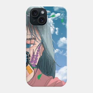 the beauty of a woman Phone Case