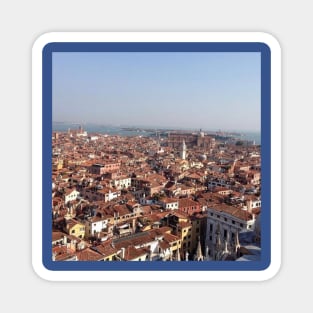 Venice, Italy skyline viewed from the Campanile in Piazza San Marco Magnet