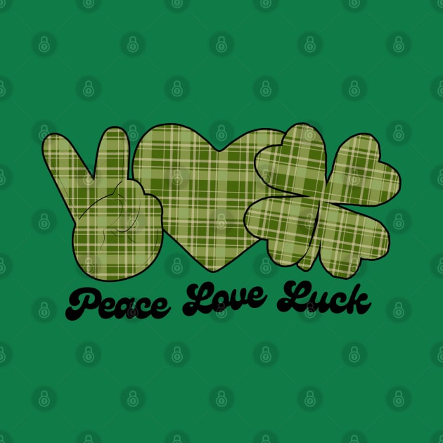 Peace Love Luck by Illustradise
