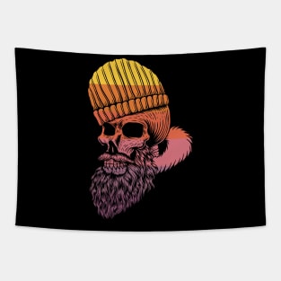 Retro Scull Tapestry