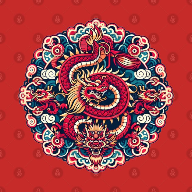 Chinese mandala chinese new year by grappict