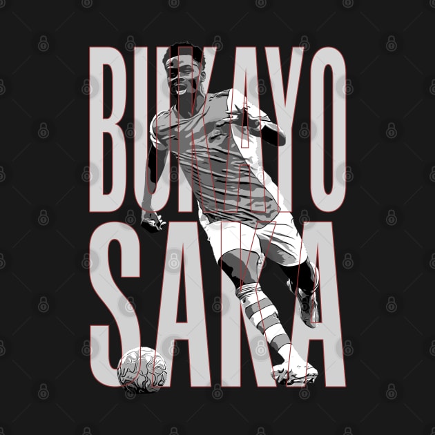 Bukayo Saka by StoneSoccer