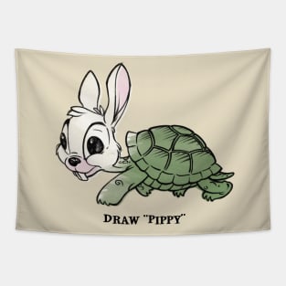 Vintage Draw Pippy Tapestry