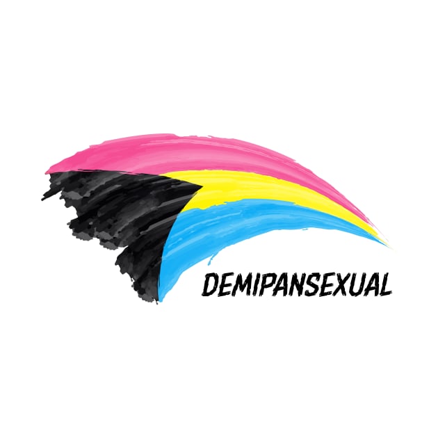Pansexual And Demisexual Flag Demipansexual by TheDesignDepot
