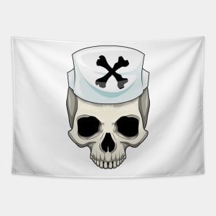 Skull Nurse Tapestry