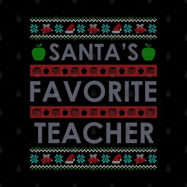 Santa's Favorite Teacher by MZeeDesigns