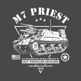 M7 Priest Howitzer Motor Carriage T-Shirt