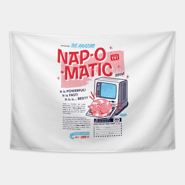 Nap-o-Matic Tapestry by vo_maria