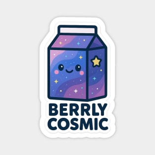 Berrly Cosmic – Cosmo Bites Kawaii Galaxy Milk Carton Design Magnet