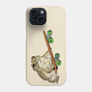 Frog on Skateboard Phone Case