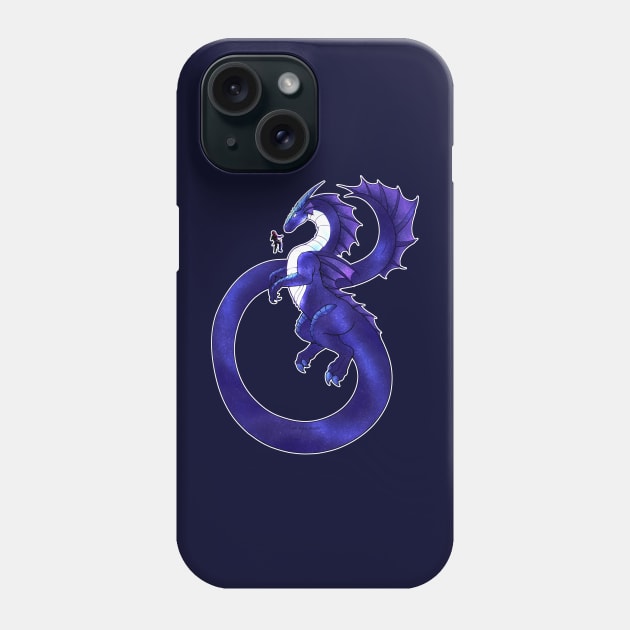 Space Dragon Draco Phone Case by SakuraDragon