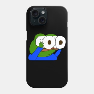 Pepe Toilet Paper Roll Binoculars Phone Case