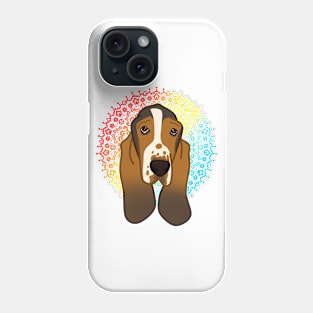 Zen Basset hound Phone Case