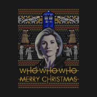 Whovian Ugly Sweater T-Shirt