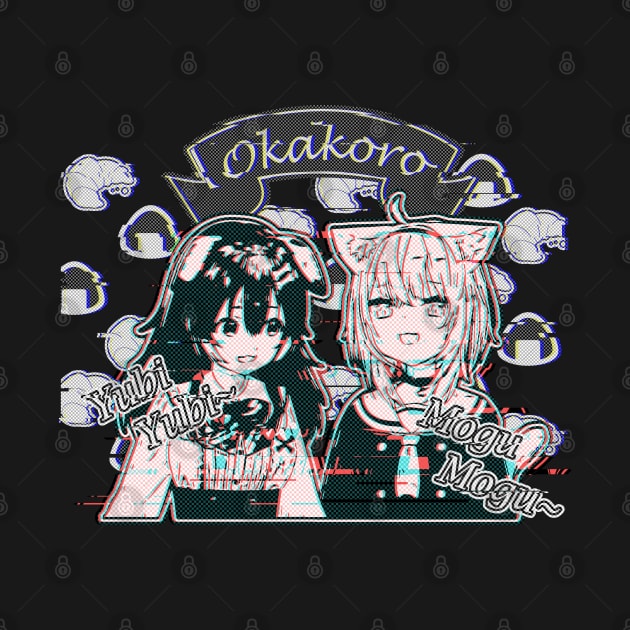 Glitched Okakoro Hololive by TonaPlancarte