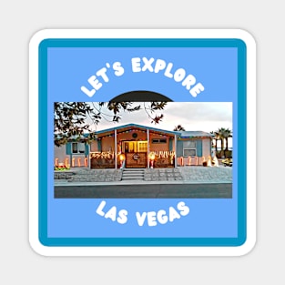 Let's Explore Las Vegas Magnet