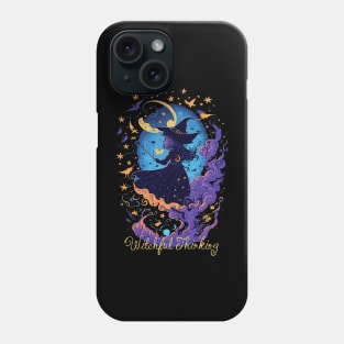 Witchful thinking Phone Case