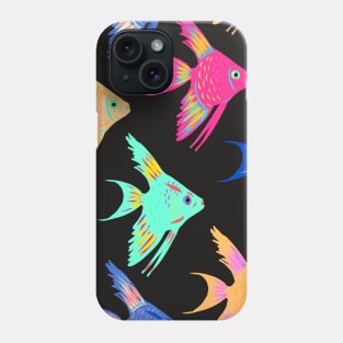 Acara Fish Neon Color Kids Cartoon Phone Case