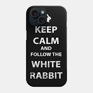 Follow the White Rabbit Phone Case