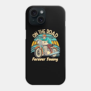 Motorcycle : on the road Phone Case