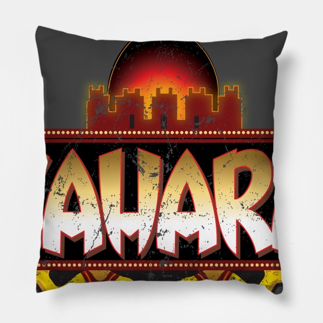 Sahara Las Vegas Pillow by MindsparkCreative