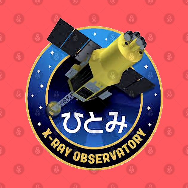 Hitomi X-Ray Observatory Logo by Spacestuffplus