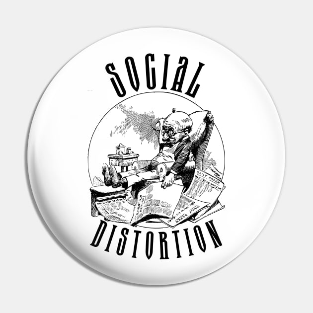 Social Distortion | Bored Pin by Animals Project