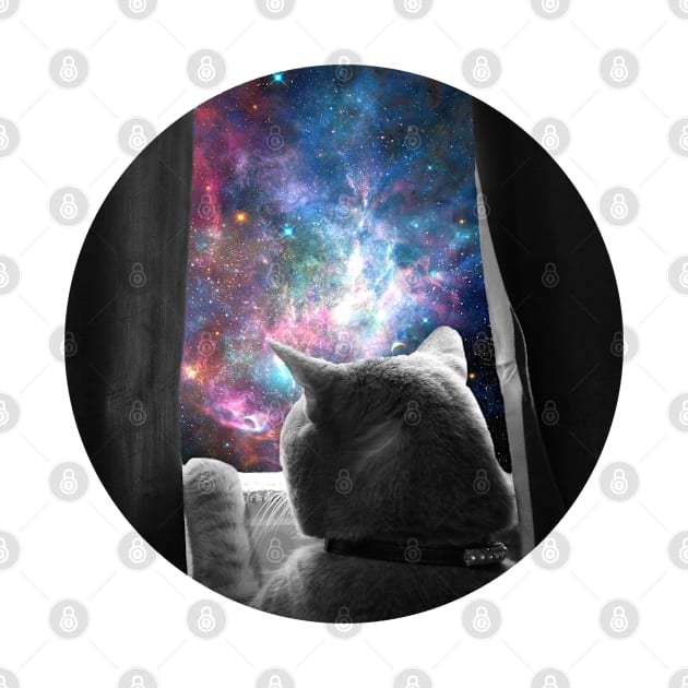 Galaxy cat by BRdesign