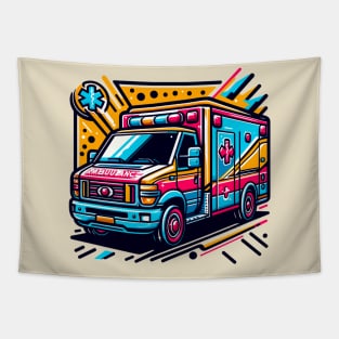 Ambulance Tapestry