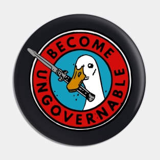 Become Ungovernable Pin