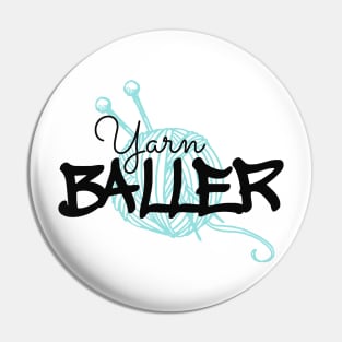 Yarn Baller, Knitting Pin