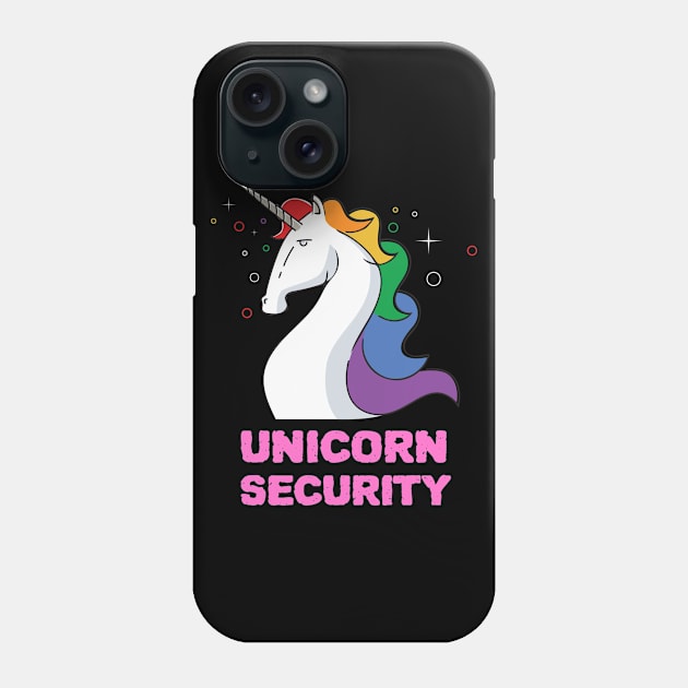 Unicorn Security Phone Case by ZenCloak
