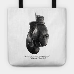 Old Boxing Gloves Tote